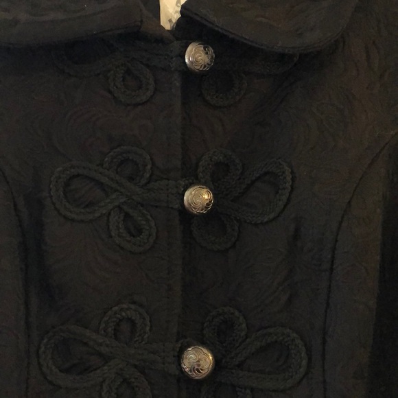 Fabulous Brocade Hearts & Roses UK fitted Jacket - Picture 6 of 8